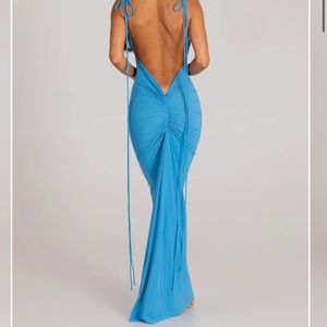 Melani The Label “Jiana” Dress in Baby Blue